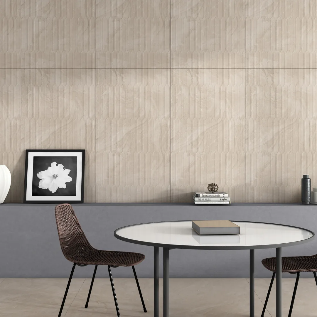 Exotica Poto Brown, vitrified wall tile for exterior walls